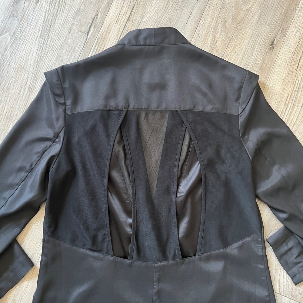 Factory Mesh Panel Lightweight Blazer​ - Picture 6 of 8
